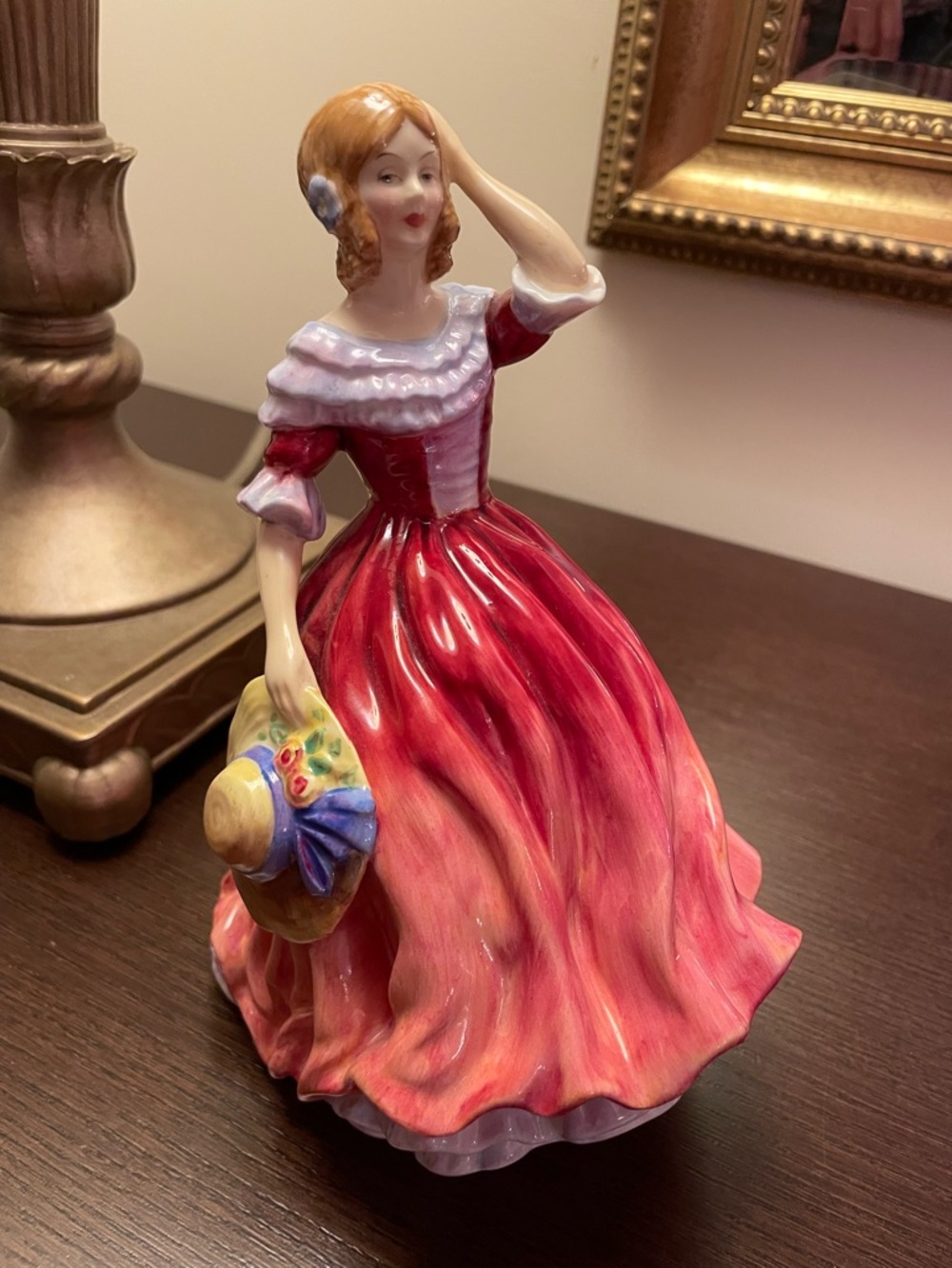 Rare Paragon vintage "Spring" porcelain figurine